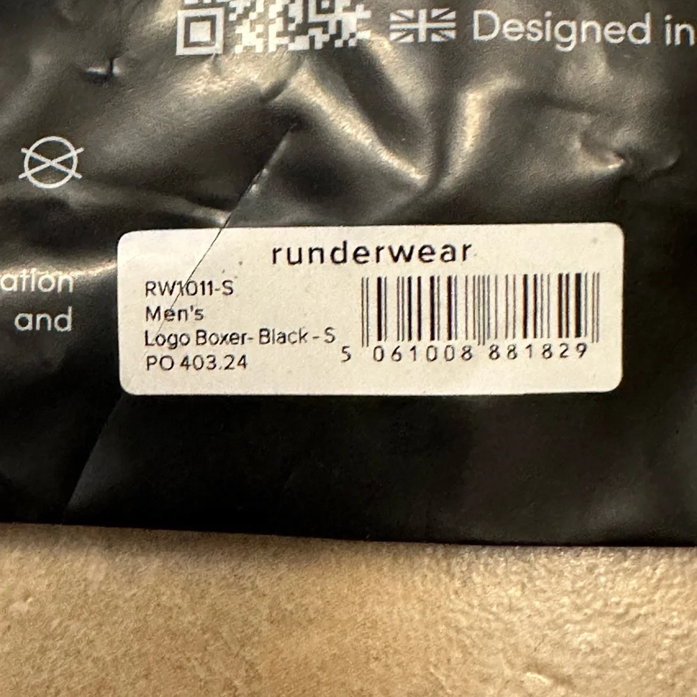 RUNDERWEAR USA men’s Running Boxers